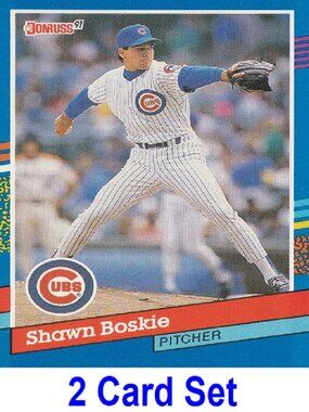 Shawn Boskie Baseball Card Collection